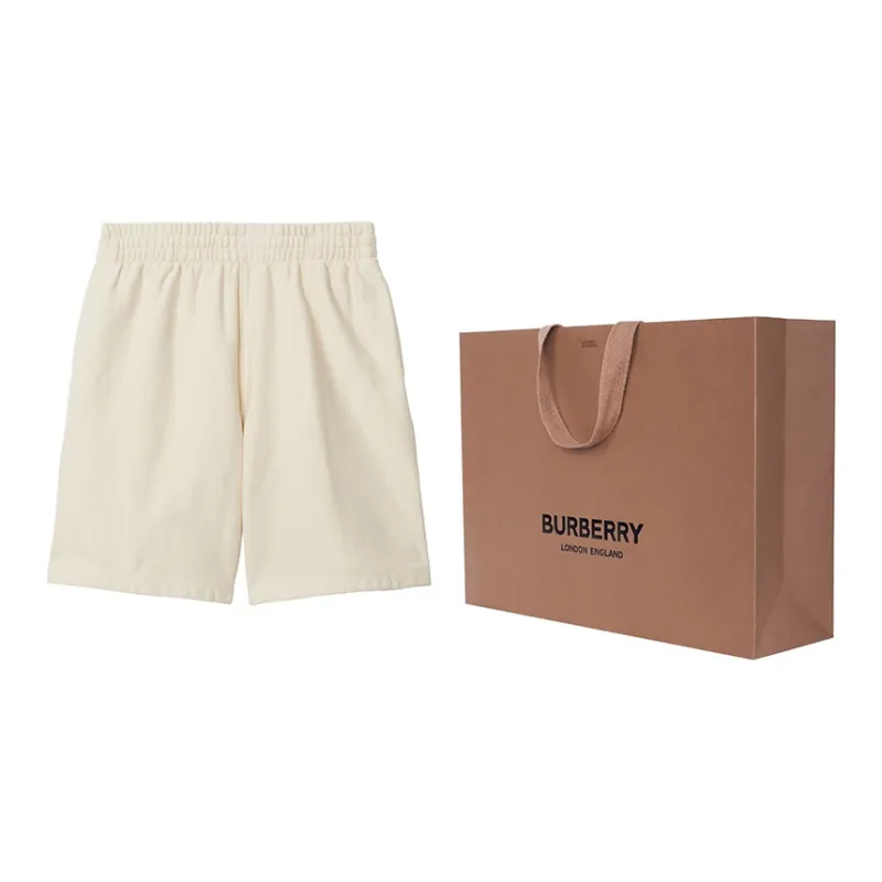 Burberry SS24 Casual Shorts Men's Beige-2