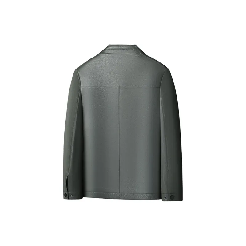 PIERRE CARDIN Leather Jacket Men's-3