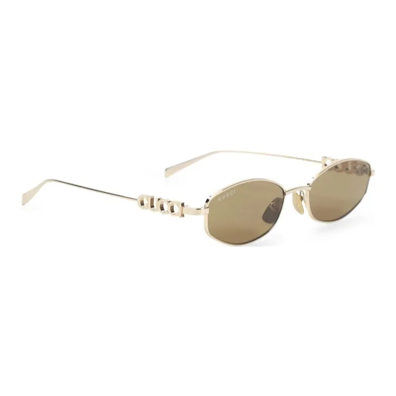 GUCCI Oval Frame Sunglasses-1