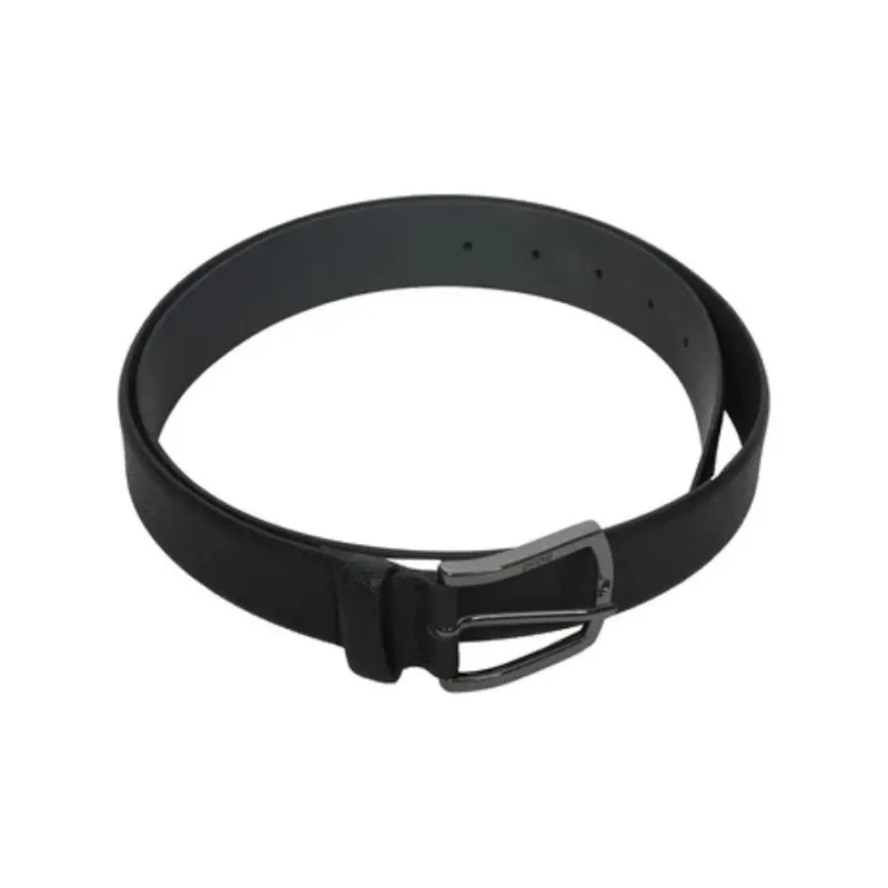HUGO BOSS Logo plaque Leather Belt-2