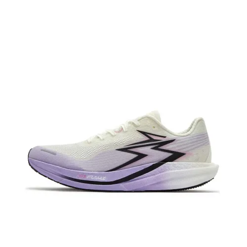 361° Speed 4 Pro Running Shoes Unisex Low-Top Feather White/Digital Lavender