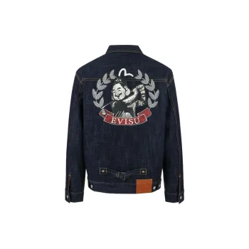 EVISU Denim Jacket Men's Denim Blue