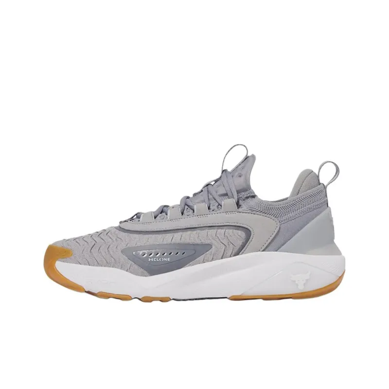 Under Armour Anti Slip Wear Resistant Low Top Training Shoes Men's Gray-0