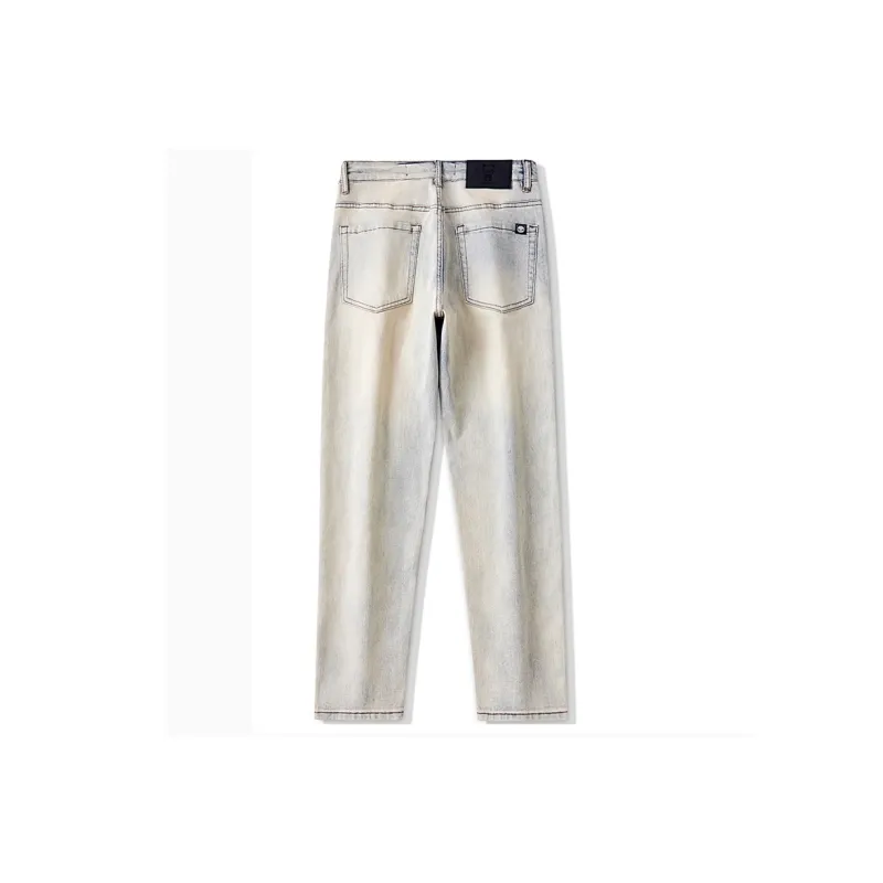 HIPANDA Jeans Men Yellow Mud-1