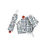 Plaid Puppy-Trifold Automatic