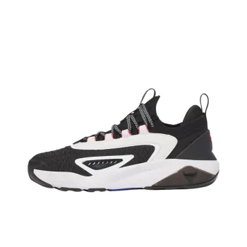 Under Armour Anti Slip Wear Resistant Low Top Training Shoes Men's Black White