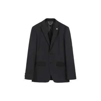 DAVID NAMAN Business Suit Men's Black