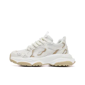 CEDAR HAN Coverage Height Increasing Lightweight Breathable Slip Resistant Low Top Chunky Sneakers