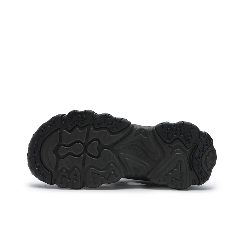 FILA FLUID 5 SANDAL Cat Paw Sandals, River Trekking Girlish Beach Sandals Women's Black Gray-5