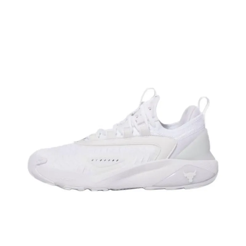 Under Armour Anti Slip Wear Resistant Low Top Training Shoes Women's White-0