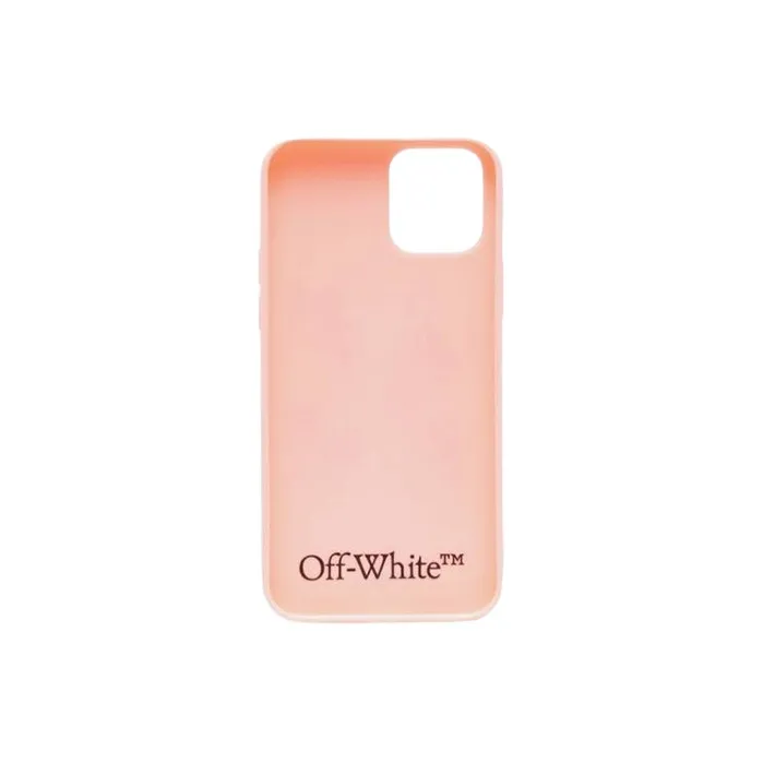 OFF-WHITE Suede Material Floral Arrow Phone Cases For IPhone 12 Refreshing-1