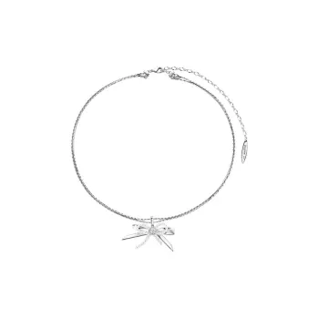 BOONEE ALUS White Gold Plated Copper Necklaces Women's