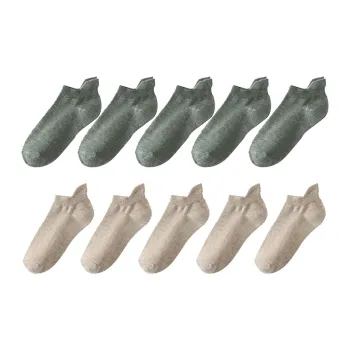 Cotton Gene No Show Socks Women's Combo Set