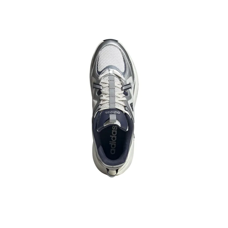 Adidas OZWAVE SURGE 2.0 Anti Slip Wear Resistant Low Top Chunky Sneakers Unisex White Gray-2
