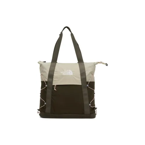 THE NORTH FACE Recycled Nylon Tote Bag, Shopping Bag, Shoulder Bag Unisex Khaki & Green