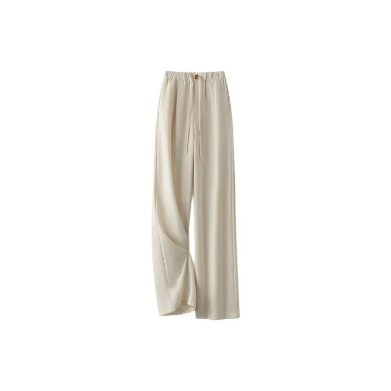 IHIMI Casual Pants Women's Ecru-1