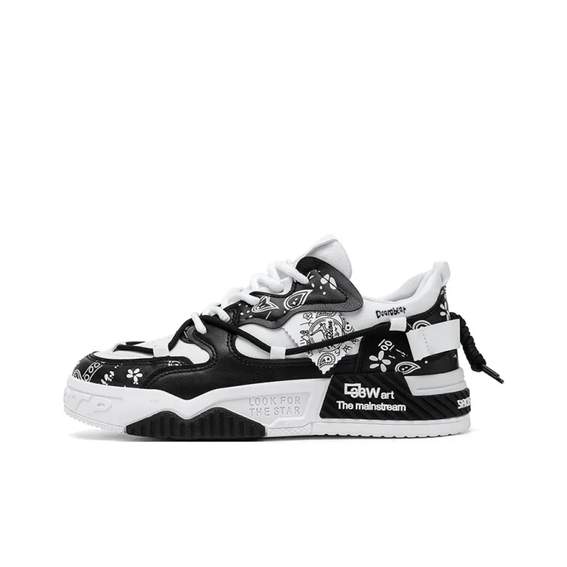Budding Bear Low-Top Skateboard Shoes Men's-0
