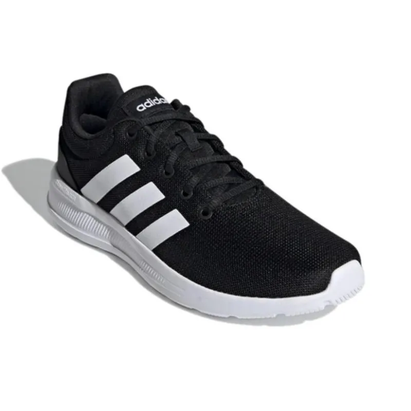Adidas Lite Racer Slip-Resistant Low-Top Running Shoes Men's Black White-1