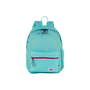 AMERICAN TOURISTER Polyester Backpack Medium Size Kids' Lake Blue