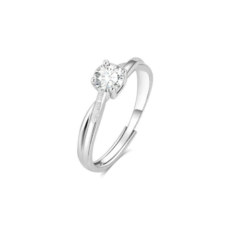 BLANK IN BLANK Sterling Silver Rings Unisex-10