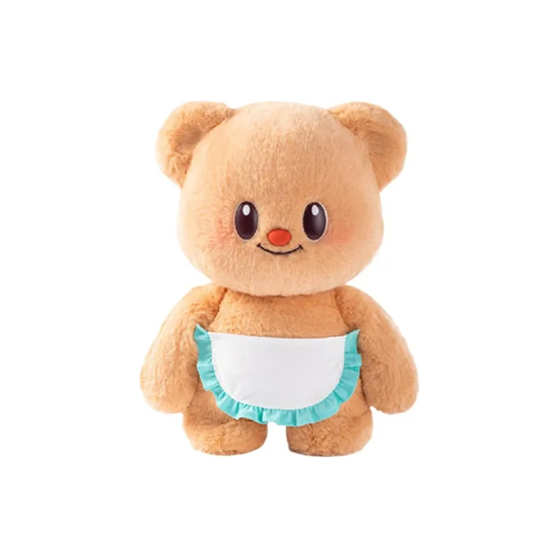 M&G SHOP Butter Bear Large Scale Figurine Cute Desktop Ornament Creative Chibi Figures 25cm-0