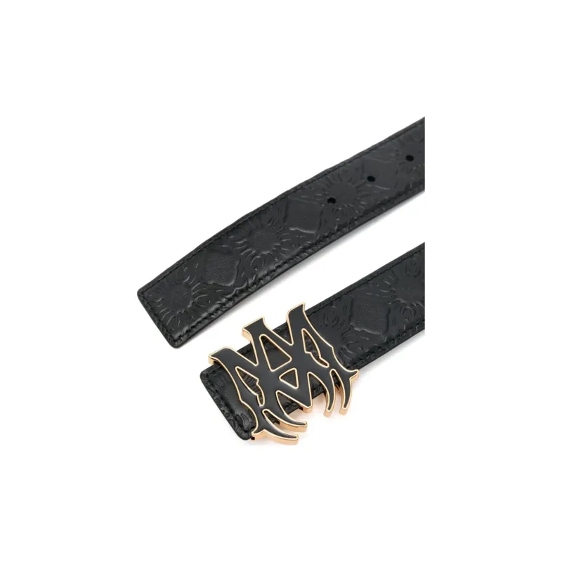 AMIRI Monogram Buckle Belt-3
