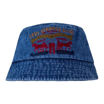 Levi's Cotton, Denim Bucket Hats Kids' Blue