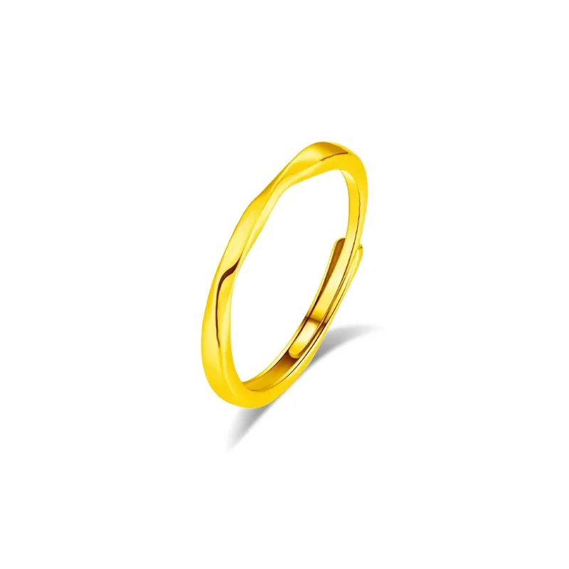 Love Jewelry 999 Fine Silver Rings Unisex-2