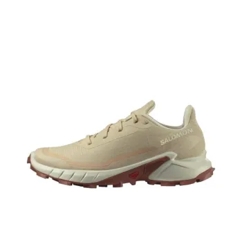 SALOMON ALPHACROSS 5 Anti-Slip Wear-Resistant Low-Top Running Shoes Women's Brown