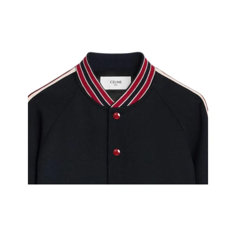 CELINE Teddy Jacket In Textured Wool-3