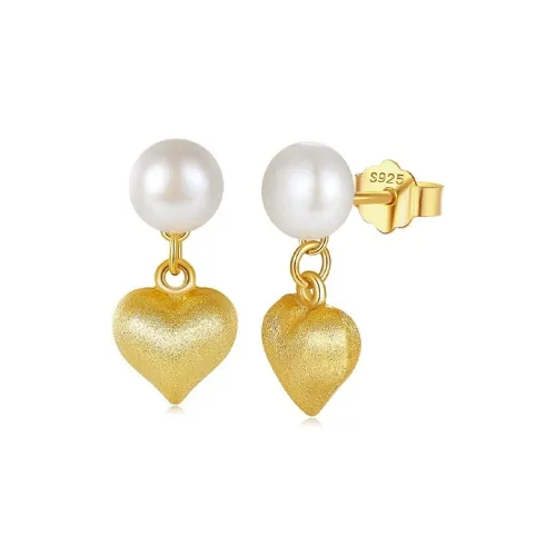 DAN DREAM S925 Silver Earrings Women's