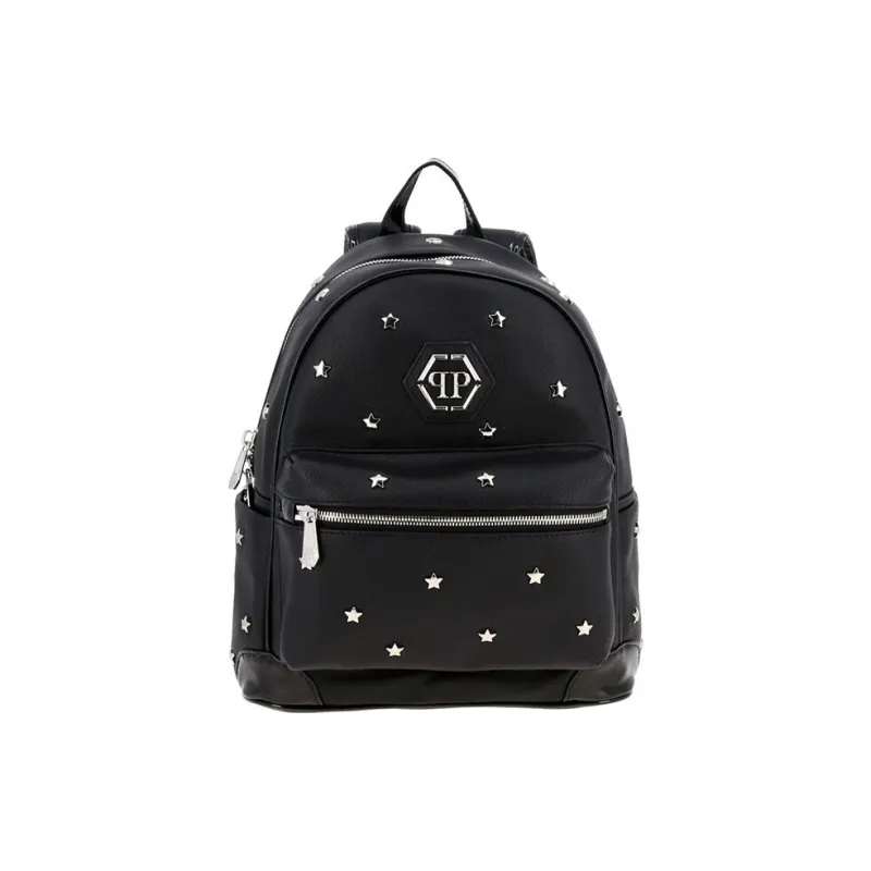 PHILIPP PLEIN Polyester Backpack Unisex Black-2