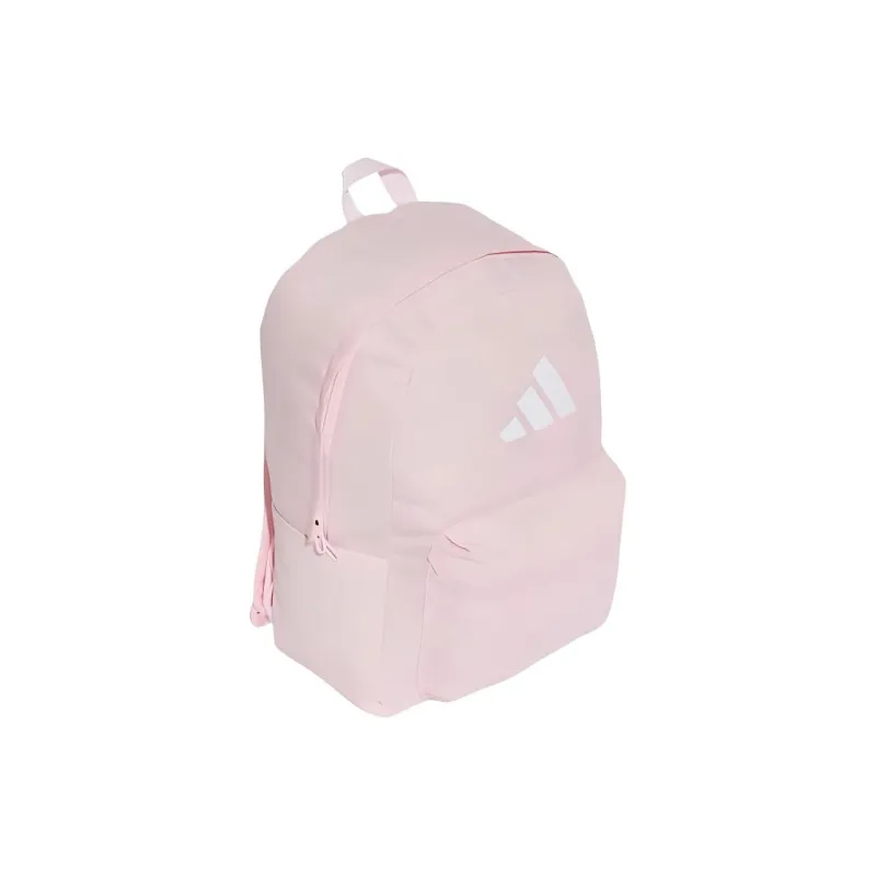 Adidas Polyester Backpack Women's Transparent Pink & White-1