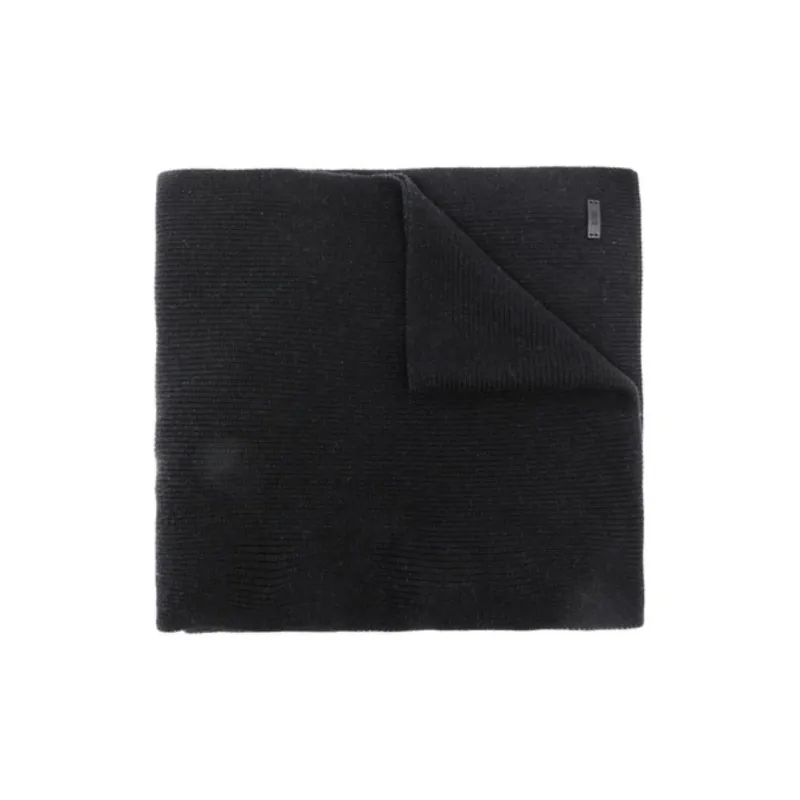 HUGO BOSS Logo Knit Scarf-3