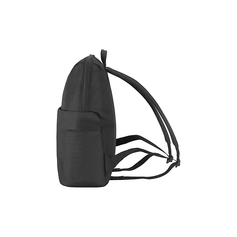 Diplomat Fabric Backpack Small Size Unisex Black-3