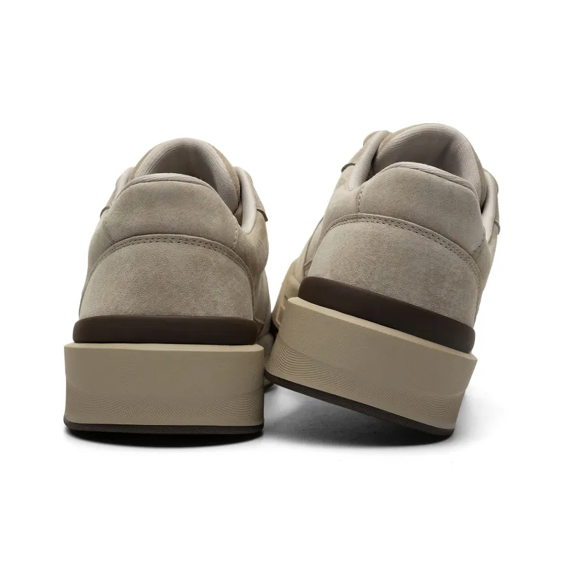 JEEP SPIRIT Anti Slip Wear Resistant Lightweight Breathable Low Top Skateboard Shoes Men's Amber Brown-5
