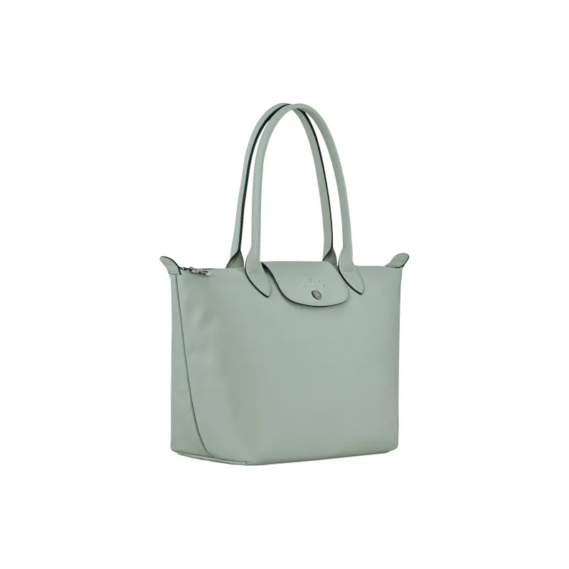 LONGCHAMP Cow Leather Dumpling Bag Handbag Medium Size Women's Whips Grass-1