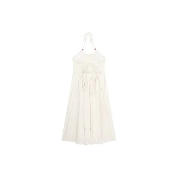 ABCMININ Slip Dresses Women's White-1