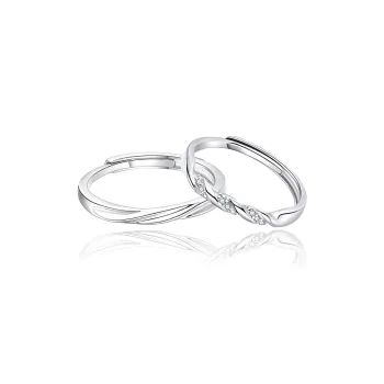 FOREVER MELODY 999 Fine Silver Rings Unisex