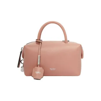 MaxMara Calfskin One Shoulder Handbag Women's Pink