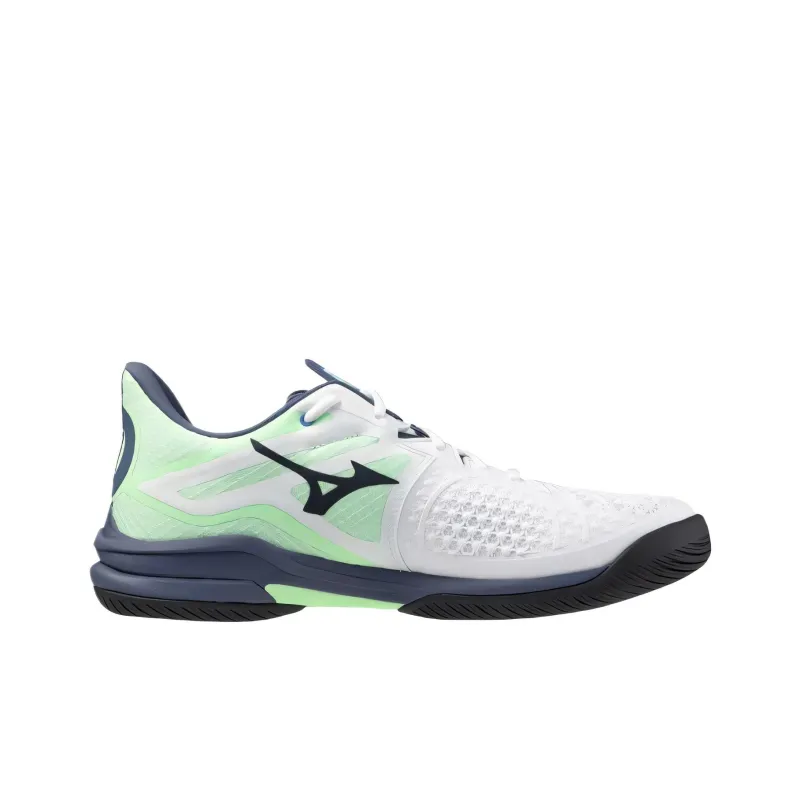 Mizuno Wave Exceed Tour 6 Abrasion Resistant Low Top Training Shoes Unisex White-2