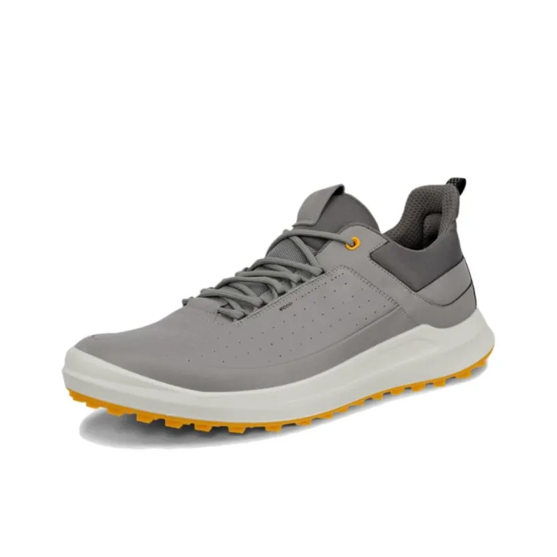 Ecco Golf Core Low Top Golf Shoes Men's Gray-1