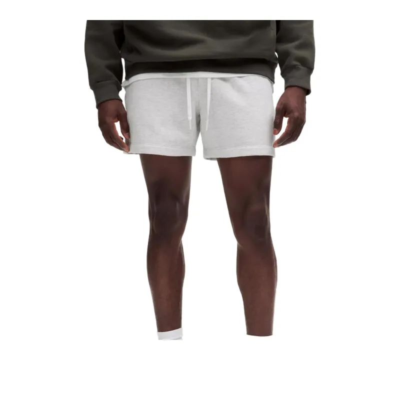 Lululemon Steady StateClassic-Fit Casual Shorts Men's Extremely Light Gray-1