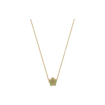 TORY BURCH Kira Flower Pendant Necklace