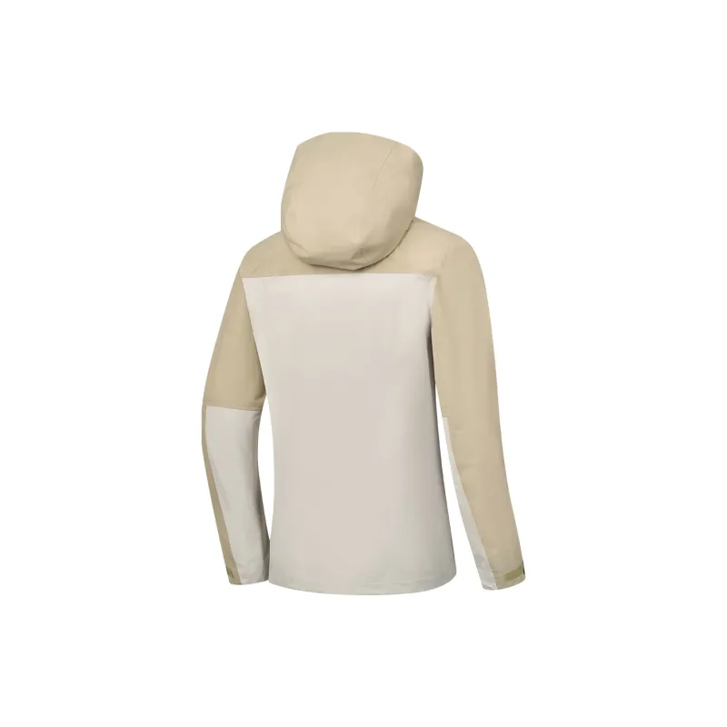 Erke Windbreaker Jacket Unisex Milk Khaki-1