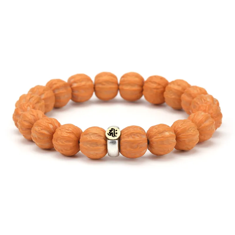Tanner Monkey Head Walnut Bracelets Unisex-6