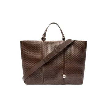 Jacquemus Polyamide Tote Bag, Shopping Bag, Shoulder Bag, Crossbody Bag, Handbag Women's Dark Brown
