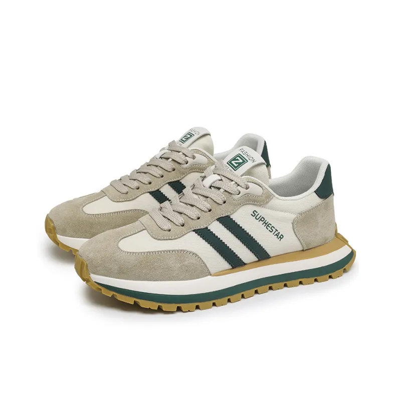 SENGUIBUCK Cushioning Breathable Height Increasing Low-Top Casual Shoes Men's-8