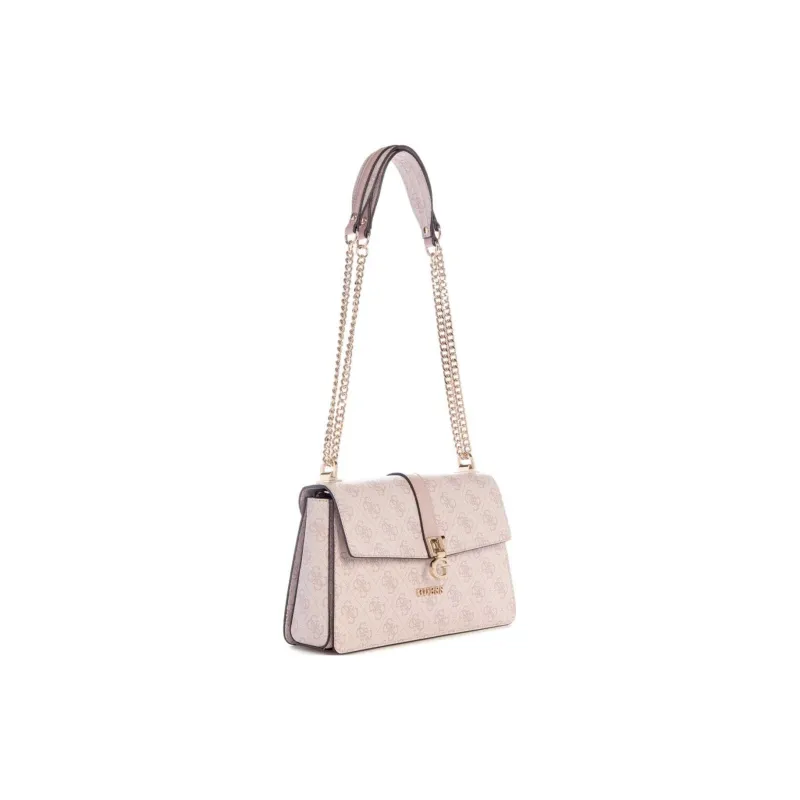 GUESS Artificial Leather Crossbody Bag Shoulder Bag Women's Pink-1
