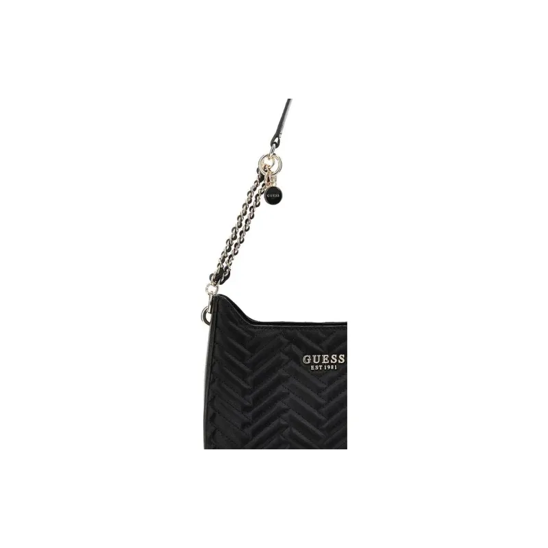 GUESS PU Crossbody Bag, Shoulder Bag Women's Black-3